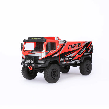 Hobby Plus 1/18 DKR-4 Fortis 4WD RC Rally Truck RTR, Electric Off-Road Desert Racer