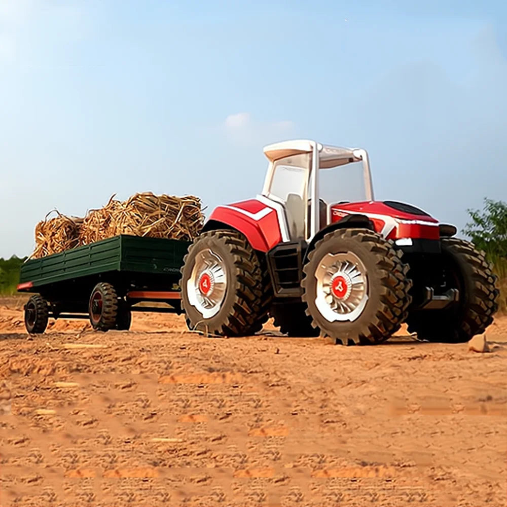 CROSSRC TL4 RC Tractor 1/8 4x4 RC Car Model Four-wheel Drive Shift Differential RTR with Light Remote Control Tractor Model Toy