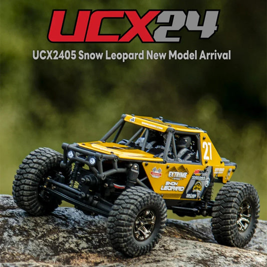 UDIRC UCX2405 1/24 Mini RC Rock Crawler - 4WD Brushless/Brushed Off-Road Climbing Car RTR