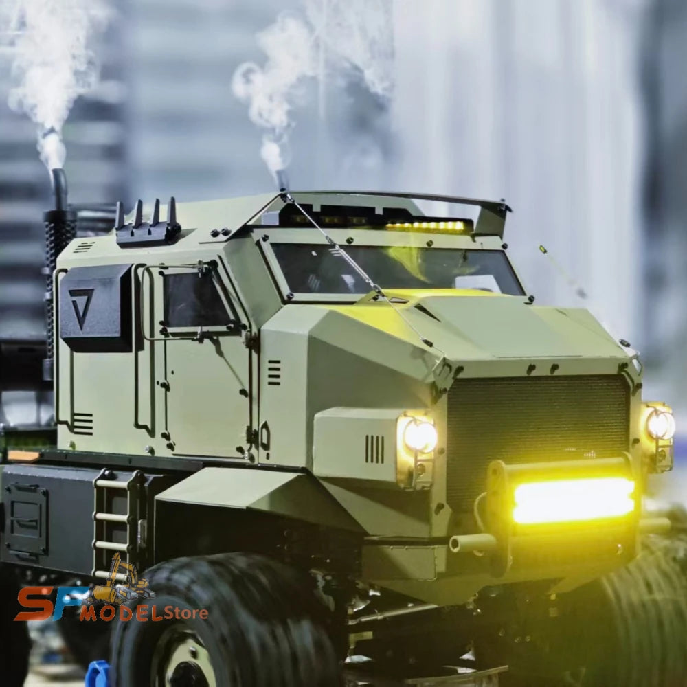 ST8 1/10 Scale 8x8 Heavy-Duty RC Off-Road Vehicle Model (RTR)