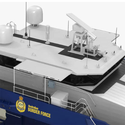 1/64 Coast Guard RC Boat Kit - 91cm Premium Resin 3D Printed Scale Model