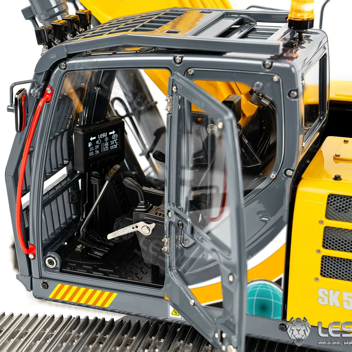 1/14 Scale LESU SK500 Heavy-Duty Tracked Hydraulic RC Excavator