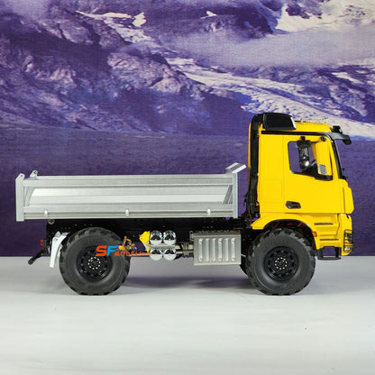 4x4 Hydraulic RC Truck 1/14 Remote Control Dump Truck Model 3363 Remote Control Car with Light and Sound System Boy Toy Gift