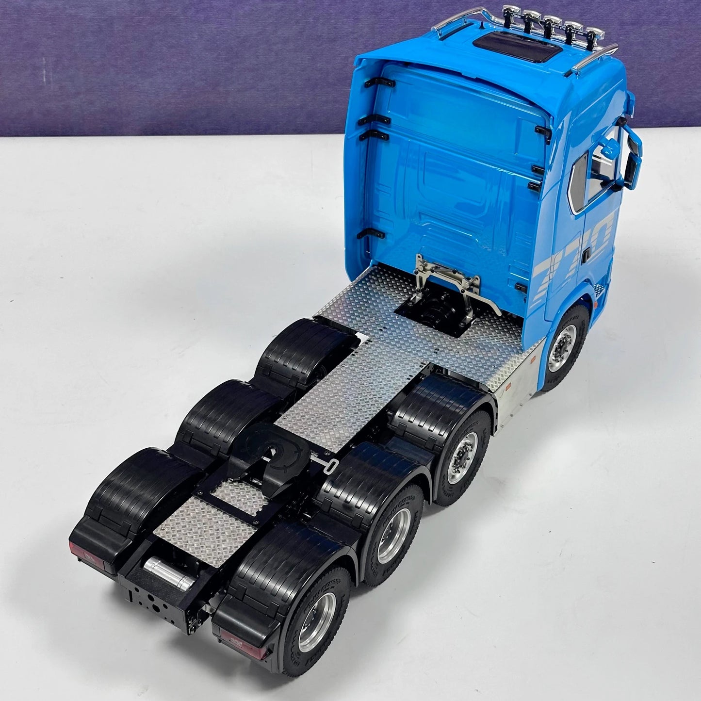 8x8 Upgraded RC Tractor 1/14 Remote Control Trailer Model with Lighting and Sound System Remote Control Truck Toys for Boys