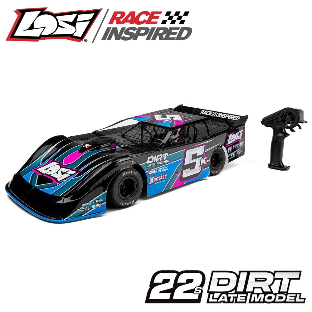 LOSI 1/10 22S 2WD Dirt Oval Late Model RTR Brushless RC Car (LOS-2167)