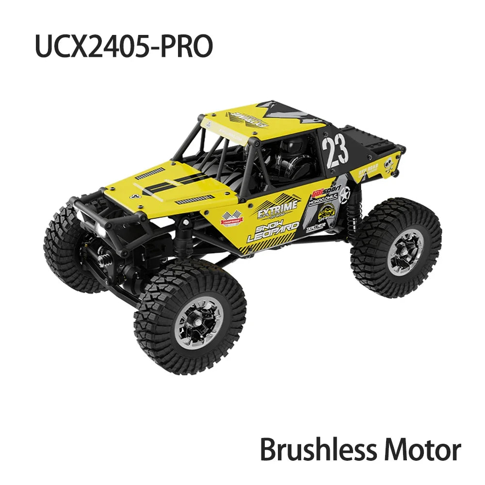 UDIRC UCX2405 1/24 Mini RC Rock Crawler - 4WD Brushless/Brushed Off-Road Climbing Car RTR