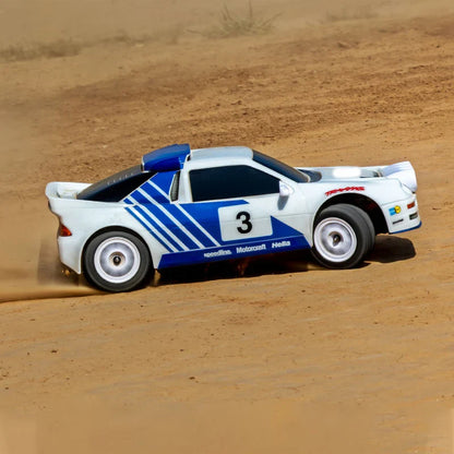 Traxxas Mini Rally Ford RS200 1/12 Scale 4WD Brushless RC Rally Car RTR