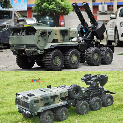 Remote Control Nitrate Ring Turret 1/14 Electric RC Truck Suitable for Model Toys Adult Remote Control Car Accessories Toys