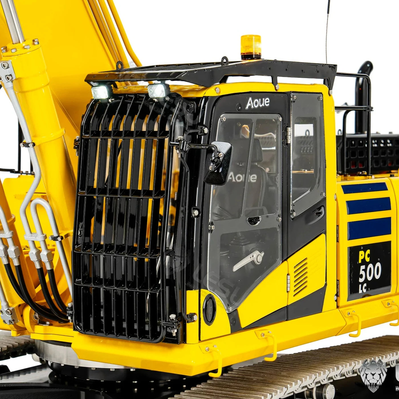 LESU PC500 RC Excavator 1/14 Metal Hydraulic RC Excavator Model KIT & RTR Excavator Remote Control Car Toy BA-B0019 Aoue-PC500LC