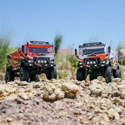 Hobby Plus 1/18 DKR-4 Fortis 4WD RC Rally Truck RTR, Electric Off-Road Desert Racer
