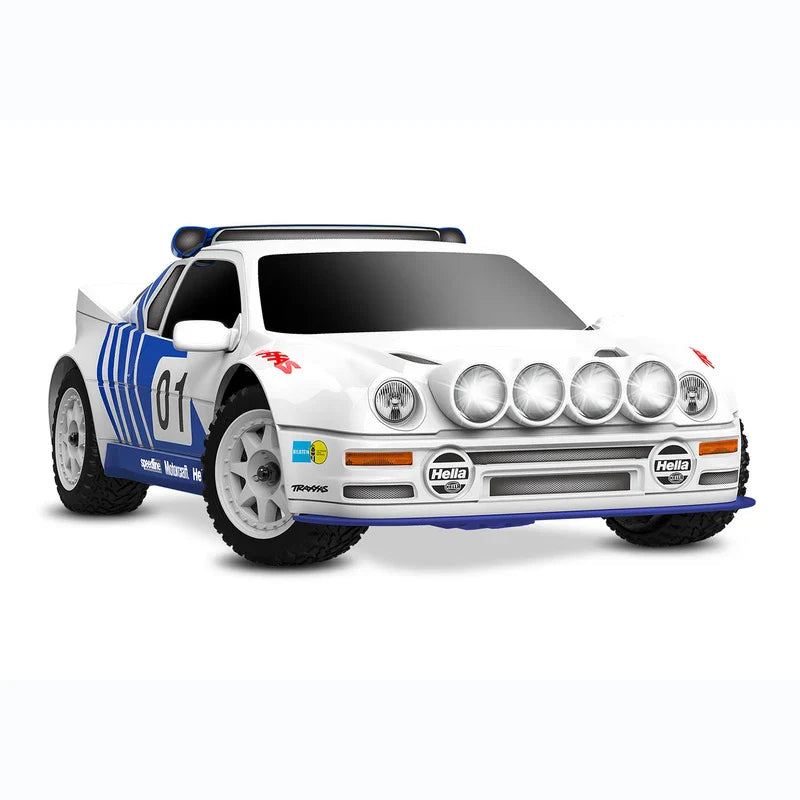 Traxxas Mini Rally Ford RS200 1/12 Scale 4WD Brushless RC Rally Car RTR