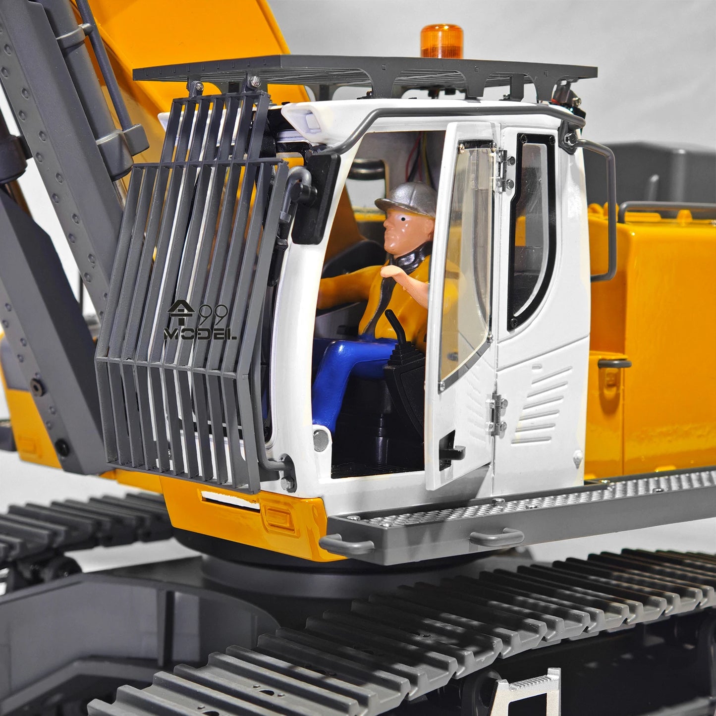 KABOLITE K970 Electric Excavator Metal Model 1/18 K5901 RC Excavator RTR with Light and Sound System Remote Control Car Boy Toy
