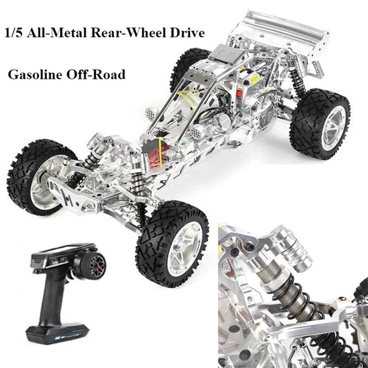 ROFUN 360SS 1/5 All-Metal RC Off-Road Car with 36cc Single-Cylinder Air-Cooled Two-Stroke Engine Model Remote Control Toy