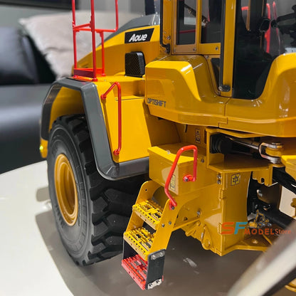 LESU New Loader 1/14 L220H Remote Control Hydraulic Loader Metal Model Engineering Wheel Loader Remote Control Car Toy