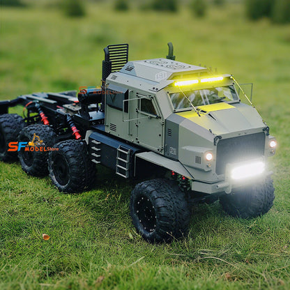 ST8 Heavy Off-road Truck 1/8 RC Off-road Climbing Car RTR with Lighting System Winch High-end Remote Control Car Model Boy Toy