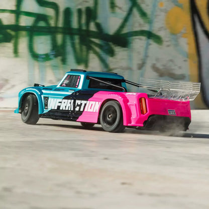 ARRMA Infraction 4X4 Mega 3S BLX 1/8 Scale Resto-Mod Truck RTR V4 with DSC