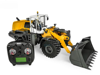 RC Loader 580 1/14 Hydraulic RC Loader Metal Model RTR Radio Remote Control with Light and Sound System Wheel Loader Model