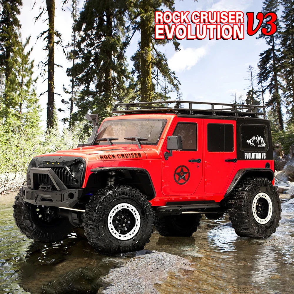 RGT EX86100 V3 1/10 RC Crawler 4WD Electric High-Speed Off-Road Rock Cruiser RTR