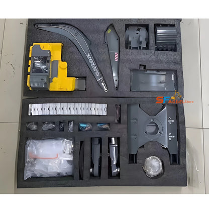 Double E E111 Excavator KIT Version 1/14 Hydraulic Remote Control Excavator Metal Model Parts Version EC160E Excavator Model Toy