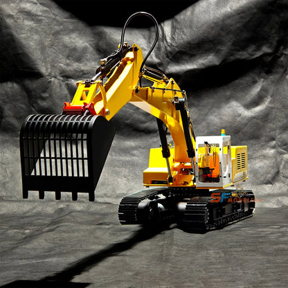 Liebherr 954 Excavator 1/12 Scale Hydraulic RC Excavator Metal Model RTR RC Car Toy