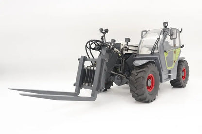 RC-Auto 1/14 RC Hydraulischer Teleskopstapler JDM-128 Lader Multifunktions-Gabelstapler Modell Junge ferngesteuertes Auto Modell Spielzeug 
