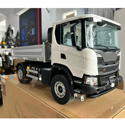 Double Eagle 4x4 RC Truck 1/14 E022 Remote Control Dump Truck Model with Lighting System Adult Remote Control Car Toy