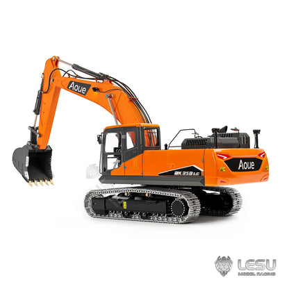 LESU DX350LC RC-Bagger 1/14 Hydraulischer RC-Bagger Metallmodell RTR Hydraulisches 3-Wege-Ventil Fernsteuerung LKW-Modell Spielzeug für Jungen 