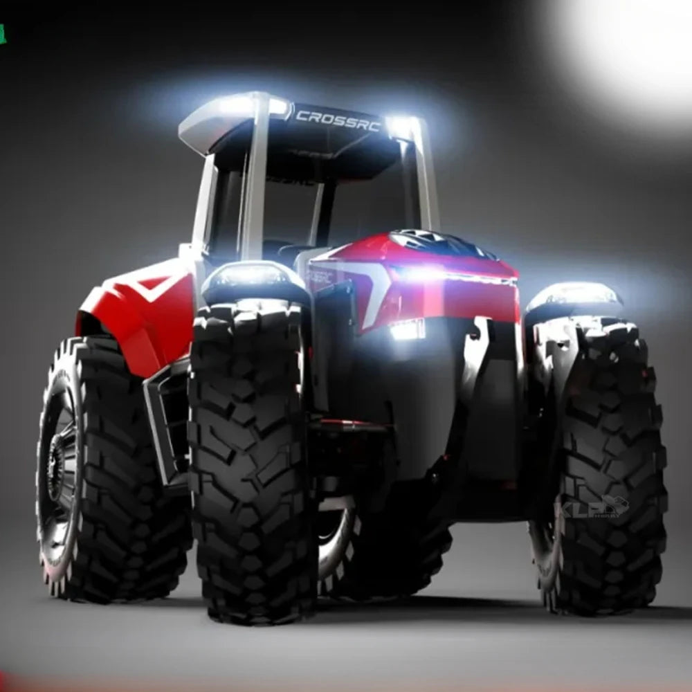 CROSSRC TL4 RC Tractor 1/8 4x4 RC Car Model Four-wheel Drive Shift Differential RTR with Light Remote Control Tractor Model Toy