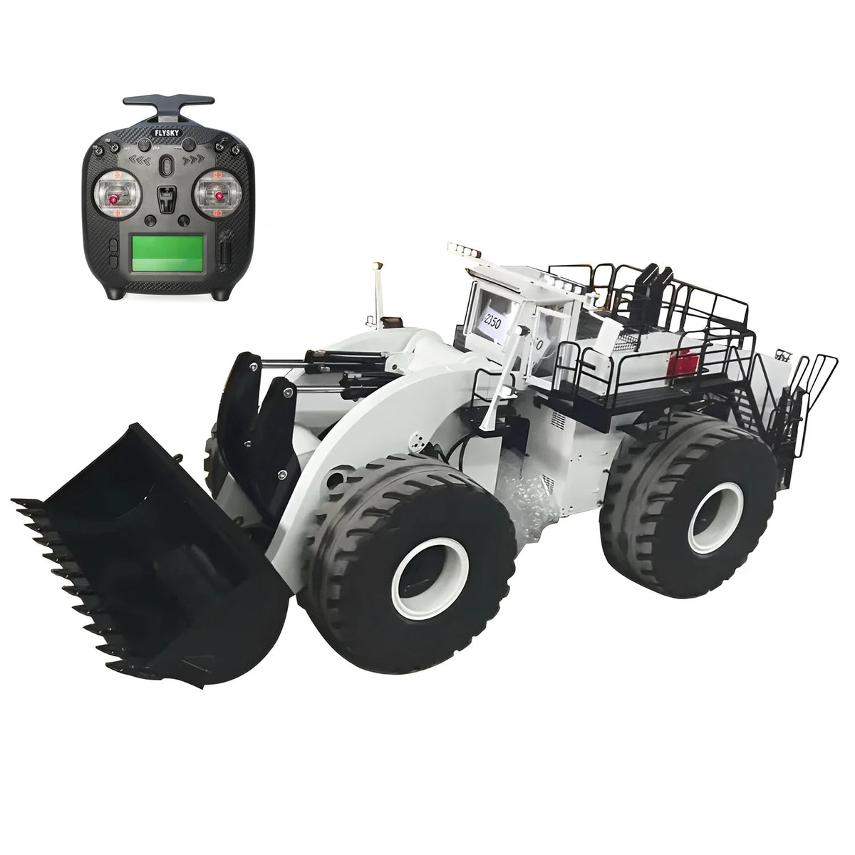 Gambar Loader Operating Remote L2350 Loader 1/14 Hydraulic Rc Loader 150KG Heavy Duty Metal Remote C ...