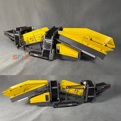 1/14 Screening Machine Engineering Machinery Model Miniature Construction Site Scene RC Truck Electric Sand Screening Machine