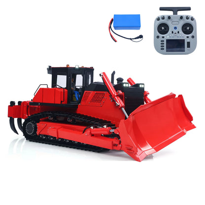 1/12 Scale RTR Hydraulic RC Bulldozer D155AX - 7-Way Valve Brushless Motor Model with Sound & Master TX15