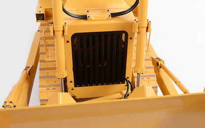 Kostenloser Versand! Bulldozer 1/14 JDM 98 DXR2 D9T ferngesteuerter Hydraulikbulldozer mit verbessertem Sound- und Lichtsystem, Metallmodell, ferngesteuertes Auto, Spielzeug für Erwachsene 