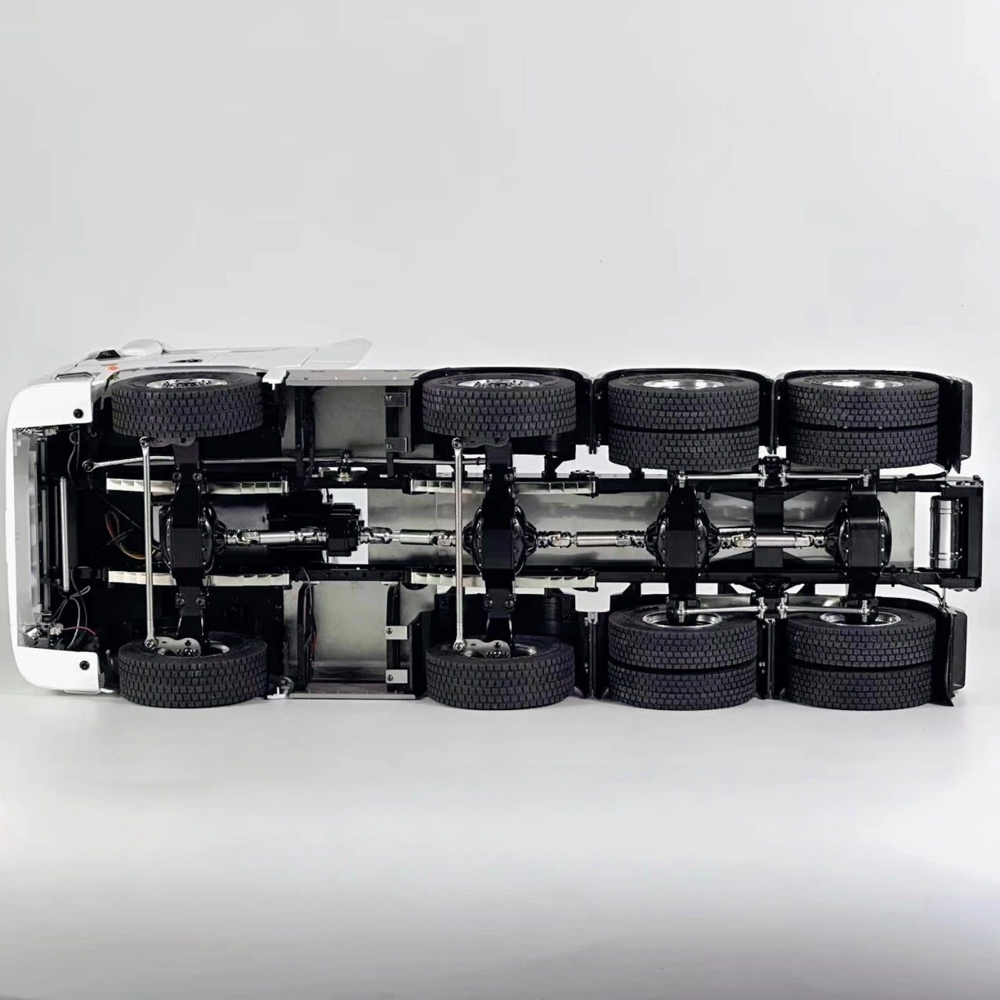 8x8 Upgraded RC Tractor 1/14 Remote Control Trailer Model with Lighting and Sound System Remote Control Truck Toys for Boys