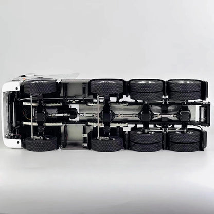 8x8 RC-Traktor-Modell 1:14 mit Fernsteuerung, Anhänger, Beleuchtung und Soundsystem – ein ferngesteuertes LKW-Spielzeug für Jungen 
