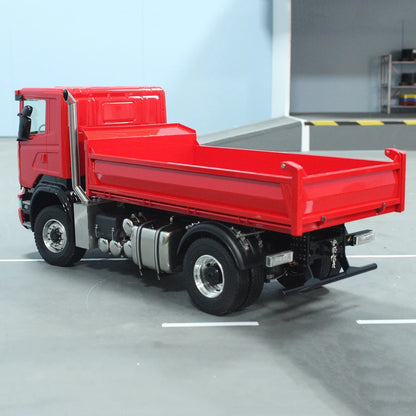 Tamiya RC-Autos 1/14 4x4 ferngesteuerter Muldenkipper, Metall-LKW-Modell, RTR mit Licht- und Soundsystem, RC-Autos für Erwachsene, Spielzeug 