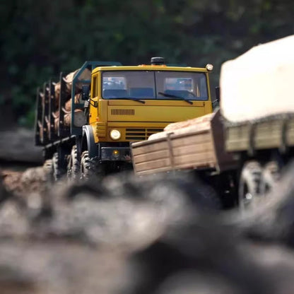 1/12 8x8 RC Military Truck KIT 8WD Heavy Duty Off-Road Crawler with 2-Speed Gearbox High Torque Chassis