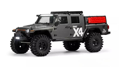 Model EMO X4 Leopard 1/8 Professional 4x4 RC Crawler - Waterproof Brushless High-Performance Off-Road Adventure Truck (RTR)