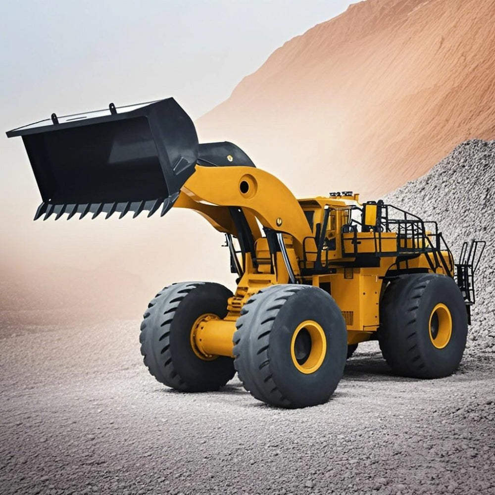 150KG L2350 Loader 1/14 Scale Hydraulic RC Loader Heavy Metal Loader with Lighting and Sound System Remote Control Model