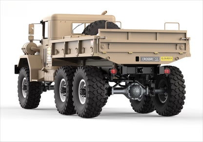 CROSSRC HC6 1/12 6x6 RC Military Truck American M35 Hard Shell Crawler Model