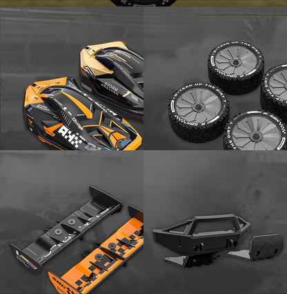 SBK10 1/10 Scale Brushless RC Car: Storm Striker 4WD High Speed Off-Road Drift Buggy Rlaarlo&nbsp;