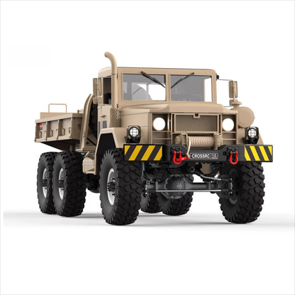 CROSSRC HC6 1/12 6x6 RC Military Truck American M35 Hard Shell Crawler Model