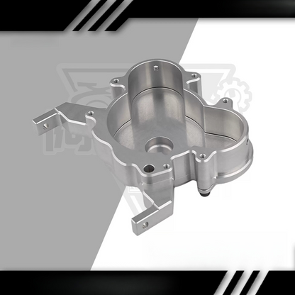 CROSSRC Dinosaur Aluminum Gearbox Front Cover - 7075-T6 Alloy Transmission Housing Cap