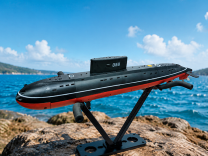 1/72 Kilo-Class RC Submarine Model - 100cm Submersible Ship with Side Thrusters (RTR)