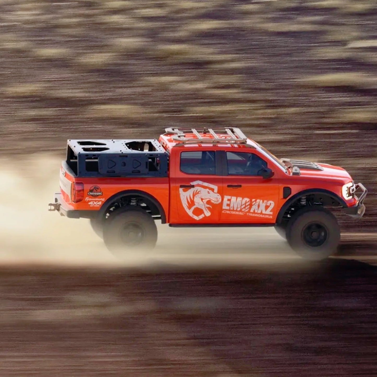 CROSSRC Big Dinosaur RC Car 1/5 Scale Brushless Version RC Off-Road Pickup Climbing Car 2025 New Remote Control Car Toy