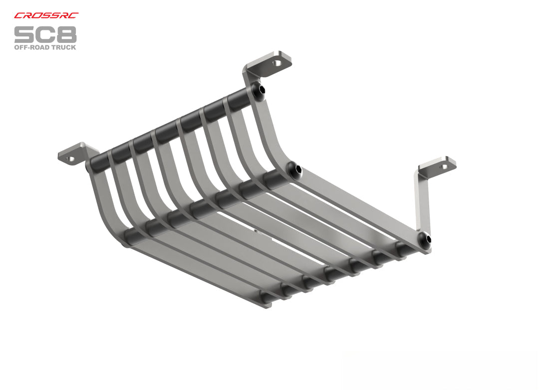 Model SC8 1/12 8x8 Professional Full Metal Chassis Heavy Truck - Dual Front Axle Steering Simulation Off-Road Vehicle