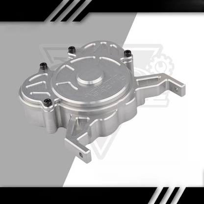CROSSRC Dinosaur Aluminum Gearbox Front Cover - 7075-T6 Alloy Transmission Housing Cap