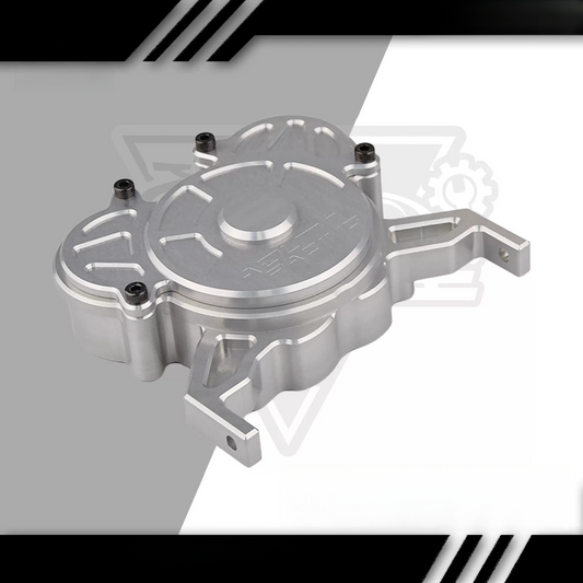 CROSSRC Dinosaur Aluminum Gearbox Front Cover - 7075-T6 Alloy Transmission Housing Cap