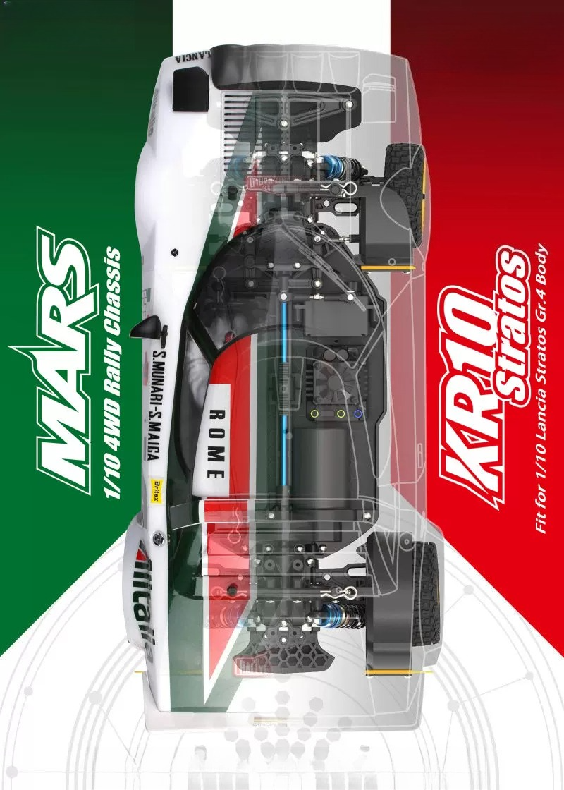 Killerbody KR10 1/10 4WD Electric RC Rally Car KIT/ARR Platform (48838S)