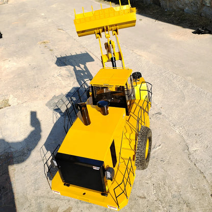 RC-Lader 1/6 Hydraulisches ferngesteuertes Ladermodell mit Licht- und Soundsystem, ferngesteuertes Auto, Spielzeug für Erwachsene 