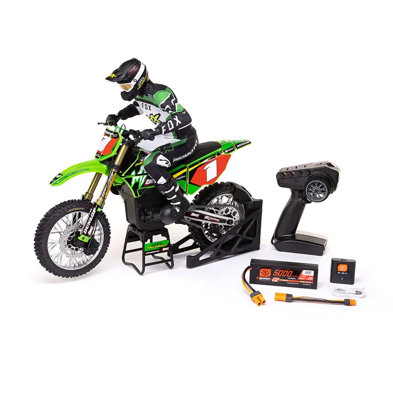 LOSI RC Motorcycle 1/14 Off-road Motorcycle Electric Brushless Mountain Off-road Motorcycle Remote Control Car Model Toy